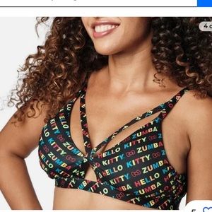 Zumba, Hello Kitty sports bra , size medium . New with tags.